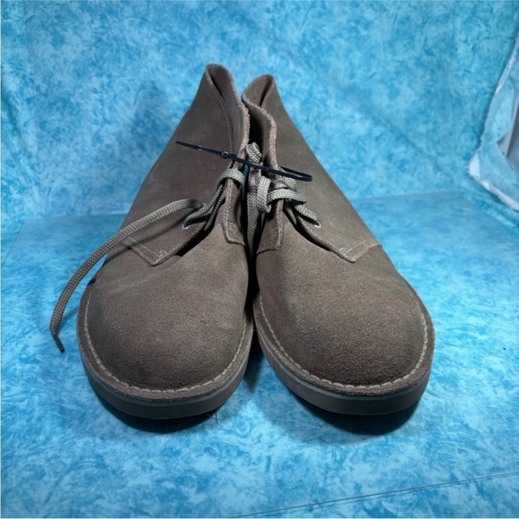 Clarks Desert Boot Men’s Brown Suede Mid Top Casual Fashion Boots Size 13 W main image 5